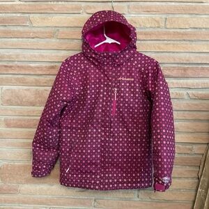 Columbia Kids Snow Jacket Parka Adjustable Size Medium 10-12